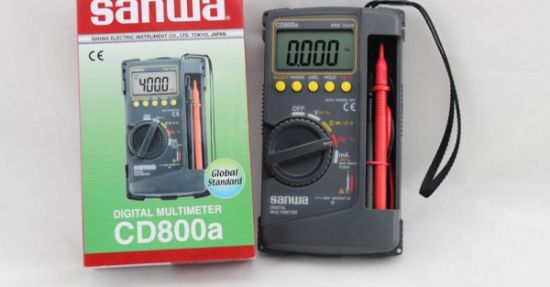 Picture of Original Sanwa CD800A Digital Multimeter – Japan