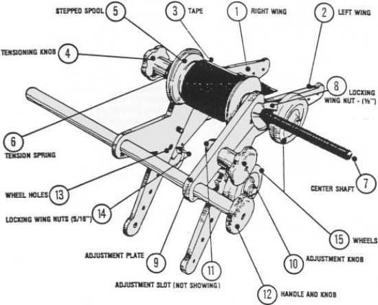 Picture of Hand Wrapster #3, Tape Wrapping Tool by Tapecoat