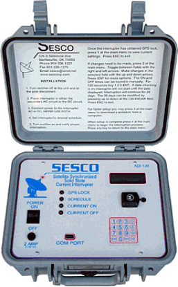 Picture of Model ADI-100 GPS Controlled Current Interrupter SESCO